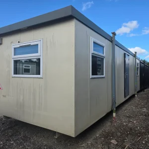 32ft x 10ft Open Plan Plastisol Cabin