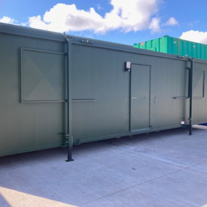 Cabin - 32ft x 10ft - Mild Steel & Galvanised Units