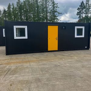 Cabin - Ord 24ft x 9ft Double Sleeper Unit - Shower, Toilet
