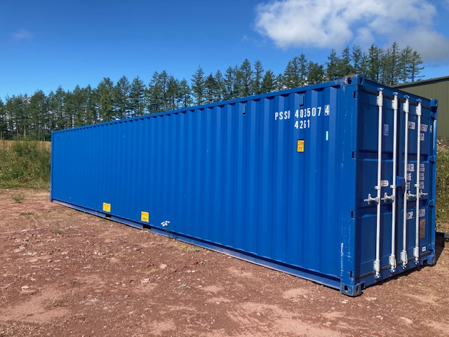 Container - 40ft x 8ft Double Door - New