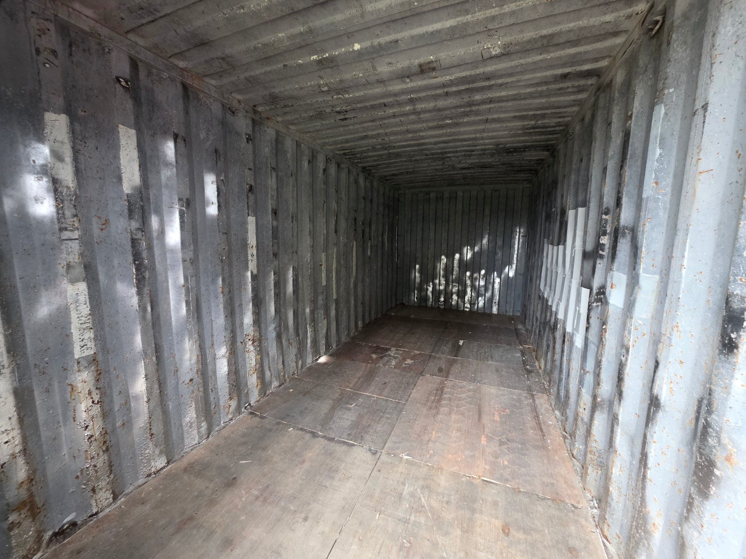 Ex-Hire 20ft Container - Grey