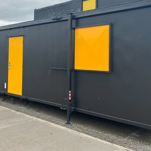 Modular Unit - 32ft x 10ft Open Plan Anti-Vandal Steel Cabin