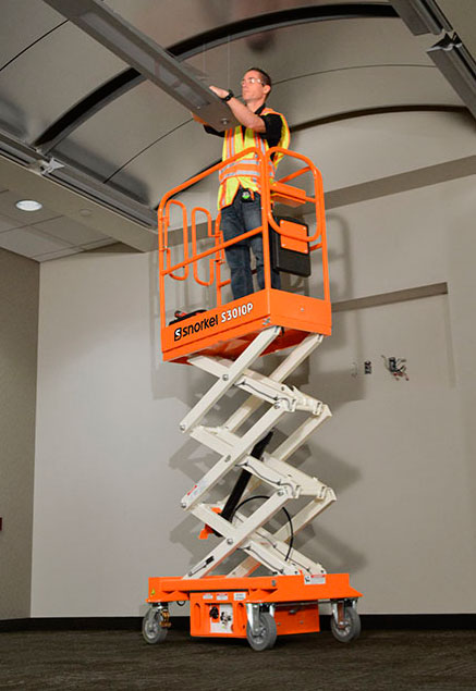 Scissor Lifts - Snorkel 3010P Electric
