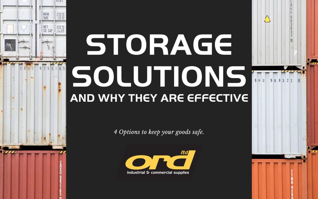 Storage Solutions and Why They are Effective.