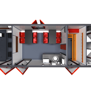 Welfare Unit - Boss Eco 25 Cabin - Canteen, Drying Room, Toilet