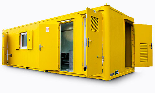 Welfare Unit - Eco Static 24 Cabin - Canteen, Drying Room, Toilet