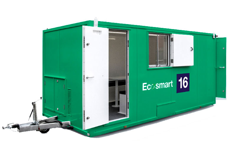 Welfare Unit - EcoSmart 16 Cabin - Canteen, Drying Room, Toilet