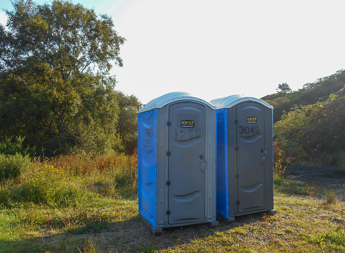 standard chemical toilet